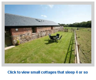 small holiday cottages for 4