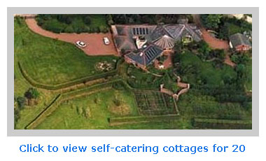 self catering accommodation for 20