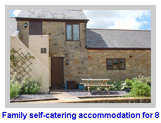 Family self-catering accommodation for 8